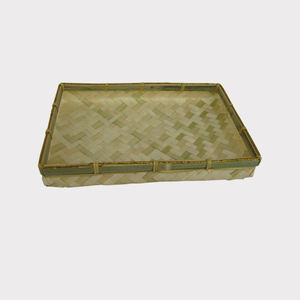 Vietnam Woven Bamboo Eco-Friendly Multi-Purpose Customized Color Basket Tray <b>for</b> <b>Sale</b> - Product Image 2