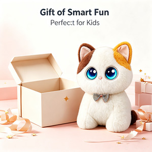 Juguete de peluche inteligente multilingüe con IA para niños, aprendizaje por voz en el aula. - Product Image 4