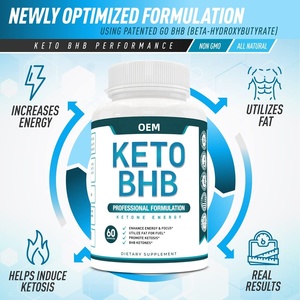 Capsules Aeglewell Keto BHB pour le soutien de la cétose et la gestion du poids, concentration mentale, 60 capsules pour adultes - Product Image 3