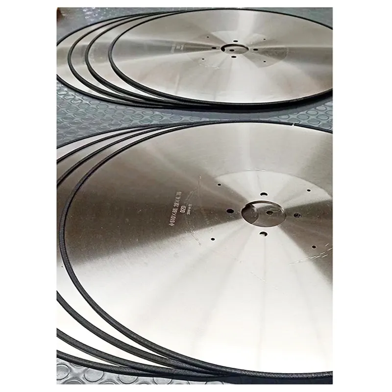 610mm Big Knife Blade D2 Log Saw Blades For Tissue Paper Cutting Big Round Rotary Slitting Knives
