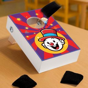Easy Carrying Travel Toy Bean Bags Scoreboard <b>Kids</b> Outdoor Playing Portable Sturdy Sandbag Throwing Board GameSet - Product Image 5