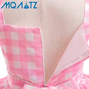 Nouvelle Robe de Fille en Satin Rose à Volants Floraux MQATZ pour Film, Costume de Cosplay d'Halloween pour Enfants de 6 Ans - Product Image 6