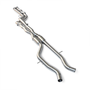 Système d'échappement haute performance compétitif <span class=keywords><strong>BMW</strong></span> <span class=keywords><strong>M3</strong></span>/M4 F80 F82 F83 S55 3.0T 2014-2019 avec résonateur et tube intermédiaire à longueur égale - Product Image 5