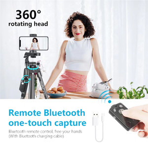 Trépied professionnel pour appareil <span class=keywords><strong>photo</strong></span> reflex numérique Neepho 8810 1,5 m, haute qualité, photographie, vidéo, aluminium - Product Image 6