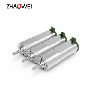 Zhaowei bánh BLDC động cơ 16mm 16mm không chổi than 700 rpm bánh động cơ mô-men xoắn cao rpm thấp 3V 5V 12V động cơ xe đạp điện với hộp số