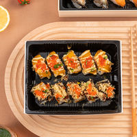 Boîte à emporter biodégradable et écologique en bois Sushi Chees eLunch Bento Traiteur Repas Riz Légumes Rouleau Alimentaire Boîte à emporter