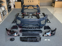 Pare-chocs de voiture CLY pour Range Rover sport 2014-2017 mise à niveau 2020 + SVR bodykit ailes jupe latérale phares arrière