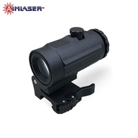 Portée de chasse tactique loupe 3X optique à dégagement rapide verrouillage automatique point rouge vue et loupe de vue holographique