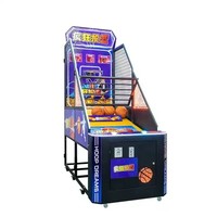 Machine de jeu d'arcade de basket-ball à pièces Machine de tir de basket-ball de rue électronique