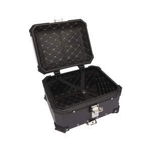 <span class=keywords><strong>Coffre</strong></span> <span class=keywords><strong>de</strong></span> <span class=keywords><strong>toit</strong></span> pour moto en alliage d'aluminium, 32L, avec serrure <span class=keywords><strong>de</strong></span> sécurité et fonction étanche - Product Image 5