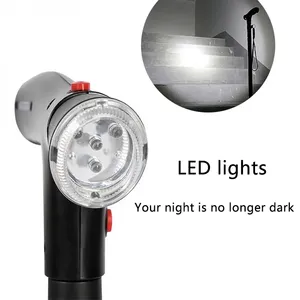 ไม้เท้าพับได้แบบยืดหดได้ ไม้เท้าสำหรับผู้สูงอายุ พร้อมไฟ LED และสัญญาณเตือนภัย ไม้เท้าช่วยพยุงเดินสำหรับผู้สูงอายุ เหมาะสำหรับคุณแม่ คุณพ่อ และการตั้งแคมป์ - Product Image 3