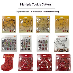 Moule à découper <span class=keywords><strong>en</strong></span> forme <span class=keywords><strong>de</strong></span> fruits, animaux et géométriques pour biscuits <span class=keywords><strong>de</strong></span> Noël - Product Image 5