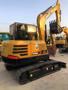 รถขุดตีนตะขาบยี่ห้อซานี่ SY 60 C ขนาด 6 ตัน มือสองจากจีน ชั่วโมงการทำงานต่ำ 90% สภาพใหม่ รับรองคุณภาพ อะไหล่หลักจากซานี่ เครื่องยนต์ดีเซล - Product Image 2