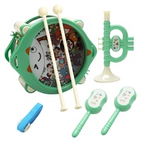 Children's Toys Happy Clapping Drum Musical Instrument Small Drum Combination Music Percussion Instrument Jazz Drum