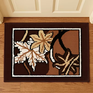 Tapis de porte imprimé à motif de feuilles, super vente, pour entrée, chambre, cuisine, salle de bain et décoration intérieure, utilisation au sol - Product Image 1
