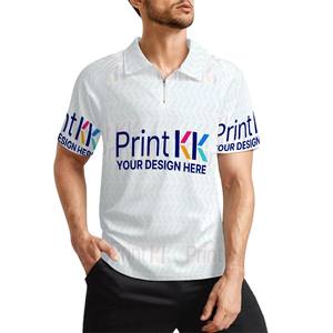 Camisas Polo con Cremallera para Hombre Ajuste Relajado - Product Image 4