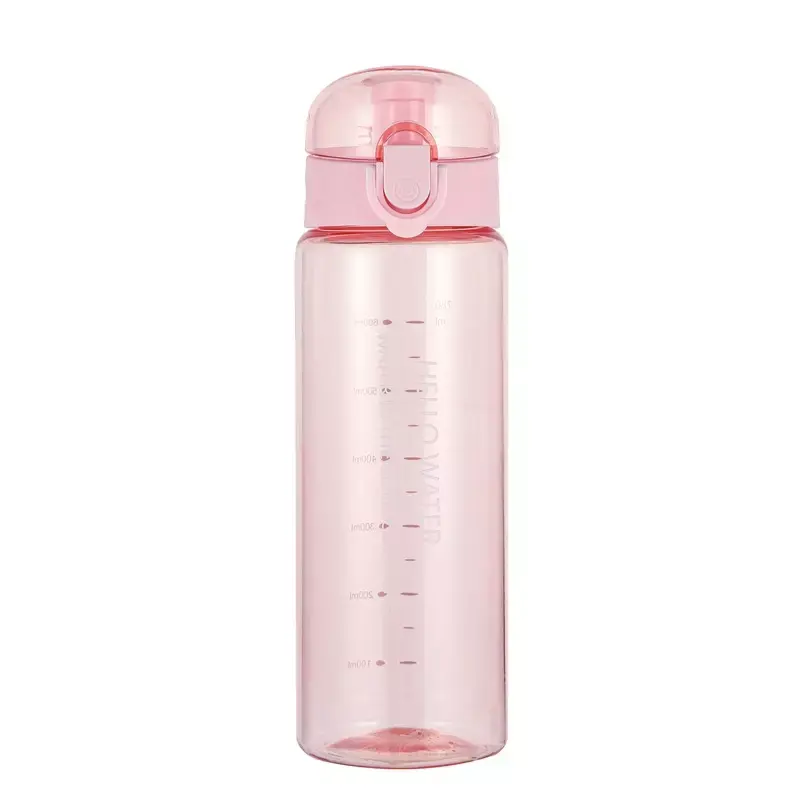 2022 Plastic Portable Water Cup Student Outdoor Fitness Cup Female Summer Sports Children Water Cup