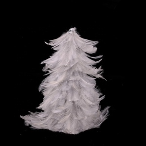 Usine <span class=keywords><strong>de</strong></span> plumes en gros, exportateur, décoration d'arbre <span class=keywords><strong>de</strong></span> Noël à plumes blanches à des prix compétitifs - Product Image 5