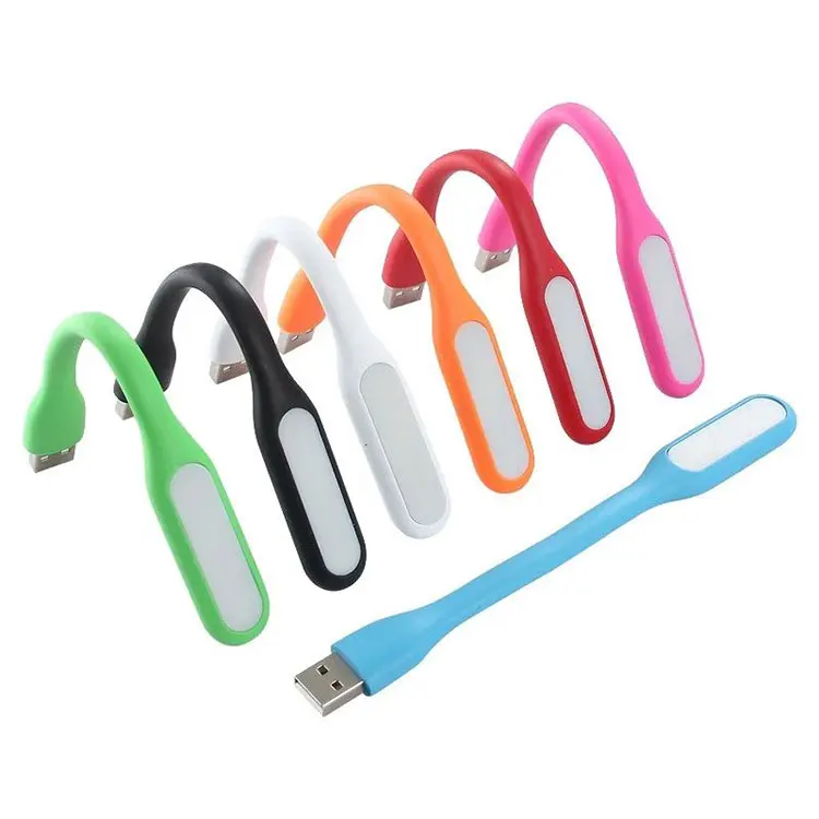 Presente Da Promoção de setembro 5V Usb Flexível Mini Usb Conduziu a Lâmpada Portátil Mini DIODO EMISSOR de Luz Da Lâmpada USB LEVOU Luz de Leitura