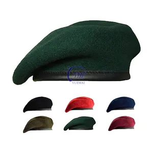 Pure Wool Berets for Adults French Beret Artist Hat Pack