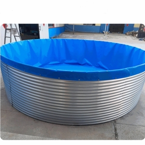 ถังผ้าใบพีวีซีสำหรับเลี้ยง<span class=keywords><strong>ปลา</strong></span>แบบกำหนดเองได้ ทนทาน ใช้งานกลางแจ้ง สำหรับ<span class=keywords><strong>บ่อ</strong></span>เลี้ยง<span class=keywords><strong>ปลา</strong></span> - Product Image 3