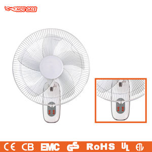 Ventilador de Pared <span class=keywords><strong>JUBER</strong></span> de 16 Pulgadas, Diseño Nuevo, Color Blanco, con Control Remoto, Rejilla Protectora y Función de Colgado - Product Image 4