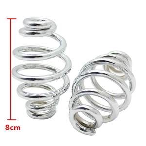 Siège solo fin RACEPRO pour moto avec kit de montage de support de base, ressort à barillet pour Harley Chopper Bobber Custom Dyna <span class=keywords><strong>Sportster</strong></span> - Product Image 5