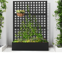 Jardinière Modulaire en Métal Résistante aux Intempéries en Matériau SPA-H pour Plantes et Légumes, Pot de Jardin Extérieur de Shandong City