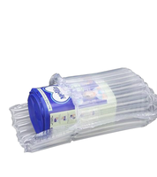 Sac gonflable antichoc en plastique pour protection de bouteille de vin de 7 cm de diamètre, coussin d'air, emballage à colonne d'air