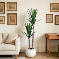 Sisal kunststof kunstplant in pot voor kantoor, bruiloftdecoratie, huisdecoratie, kunstplanten