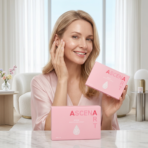 ASCENART อควา มอยส์เจอร์ไรซิ่ง เจล เซรั่ม 2.5 มล. x 10 หลอดในกล่อง พร้อมไฮยาลูรอนิค แอซิด และ HA สำหรับผิวหน้า ช่วยให้ผิวกระชับและยืดหยุ่น อายุการเก็บรักษา 3 ปี - Product Image 1