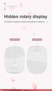 Nouvelle conception, lampe UV LED sans fil 60W à séchage rapide, sécheuse à ongles professionnelle rechargeable pour usage en salon - Product Image 2