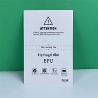 Film hydrogel EPU haute transparence pour machine de découpe de protection d'écran, autocollants avant pour téléphone portable