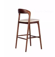 Meubles de cuisine et de salle à manger modernes en gros, mobilier commercial, tabouret de bar en bois, chaise de bar de restaurant