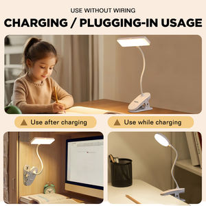 Dreepor LED lampada da scrivania portatile Touch Control lampada da tavolo per la lettura di studiare il lavoro a casa ufficio 3 modalità di colore - Product Image 6