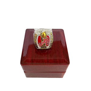 2020 NCAA阿拉巴马州锦标赛金18k男士休闲风格戒指时尚NCAA大学宝石戒指与周年纪念库存 - Product Image 1