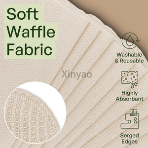 Logo personnalisé <span class=keywords><strong>coton</strong></span> biologique serviettes réutilisables sans papier serviette <span class=keywords><strong>lavable</strong></span> alternative épaisse/forte/sans papier torchon de cuisine - Product Image 5