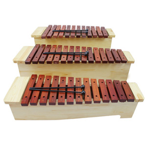 Wholesale 12/13/15 Notes High/Medium/Low Tone Portable Wooden Xylophone Musical <b>Percussion</b> <b>Instrument</b> with Wooden Sticks - Product Image 1