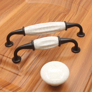 Haute qualité en céramique champignon luxe poignée <span class=keywords><strong>bouton</strong></span> réglable pour chambre Villa Offre Spéciale <span class=keywords><strong>porcelaine</strong></span> cuisine meubles <span class=keywords><strong>porte</strong></span> tirer pour - Product Image 4