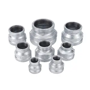 Free Sample Hot Dipped Galvanized Female Thread Reducing Shape Socket For Water Pipe Fitting