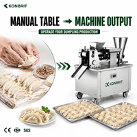 Machine industrielle de fabrication d'empanadas, de raviolis, de samoussas et de dumplings, entièrement automatique