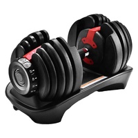 Vpg vente en gros, ensemble d'haltères Wieghts personnalisés de haute qualité 24Kg 40Kg 52lbs 90lbs ensemble d'haltères réglables