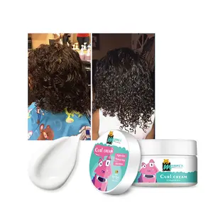 Mommy'S Little Monster Private Label Hair Curl Defining Cream For Children Defines Curls And Provides Soft Hold