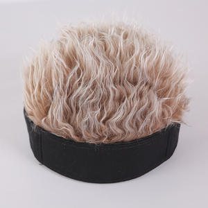 Bonne qualité Fun hommes cheveux courts <span class=keywords><strong>perruque</strong></span> chapeaux réglable synthétique coton cheveux tout en un chapeau perruques pour hommes femmes élégant <span class=keywords><strong>perruque</strong></span> chapeau - Product Image 4
