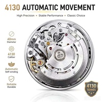 Montre pour homme avec mouvement 4130, poids 133g, version VS Factory V2, 41 mm, montre VSF de haute qualité