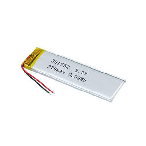 แบตเตอรี่ลิเธียมโพลิเมอร์<span class=keywords><strong>3</strong></span>.7โวลต์601752 551752 351752แบตเตอรี่ลิเทียม501752แบบกำหนดเอง - Product Image 2