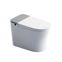 WC électronique intelligent PLMR M929 à double alimentation et chasse manuelle, idéal pour les zones à faible pression d'eau