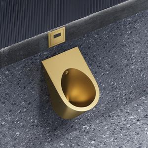 <span class=keywords><strong>Urinoir</strong></span> mural pour hommes de style américain en acier inoxydable Zhuanggang 304 avec capteur - Product Image 2