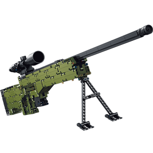 ตัวต่อ Panlos รุ่น 670001 ชุดปืนสไนเปอร์ ของเล่นตัวต่อพลาสติก DIY ชุดปืนทหาร Lepining ของเล่นเสริมพัฒนาการสำหรับเด็ก AMW Educational Bo - Product Image 1