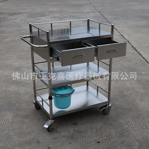 High-quality stainless steel treatment cart, medical <b>trolley</b>, medical instruments, surgical instruments, beauty salon, dental - Product Image 3